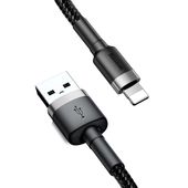 Kabel USB BASEUS Cafule lighting 100cm czarny do APPLE iPhone 14 Plus