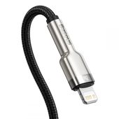 Kabel USB Baseus Cafule CATLJK-A01 Typ-C na Lightning 1m 20W czarny APPLE iPhone SE 2022 / 3
