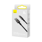 Kabel USB Baseus Tungsten Gold Typ-C 1m CAWJ000001 czarny Oppo Find X5 Pro / 5