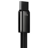 Kabel USB Baseus Tungsten Gold Typ-C 1m CAWJ000001 czarny Oppo Find X5 Pro / 7