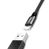 Kabel USB Baseus Yiven USB-Lightning 1,2M czarny CALYW-01 APPLE iPhone 7 / 2