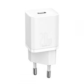 Ładowarka sieciowa Baseus Super Si 20W z kablem Typ-C na lightning biała APPLE iPhone 6 Plus / 3