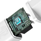Ładowarka sieciowa Baseus Super Si 20W z kablem Typ-C na lightning biała APPLE iPhone 6 Plus / 7