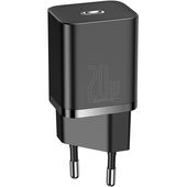 Ładowarka sieciowa Baseus Super Si 20W z kablem Typ-C na lightning czarna  APPLE iPhone 6 Plus / 3