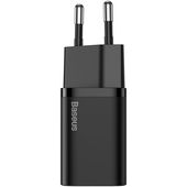 Ładowarka sieciowa Baseus Super Si 20W z kablem Typ-C na lightning czarna  APPLE iPhone 6 Plus / 4