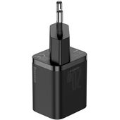 Ładowarka sieciowa Baseus Super Si 20W z kablem Typ-C na lightning czarna  APPLE iPhone 6 Plus / 5