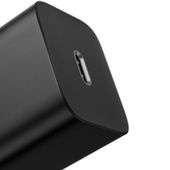 Ładowarka sieciowa Baseus Super Si 20W z kablem Typ-C na lightning czarna  APPLE iPhone 6 Plus / 7