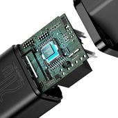 Ładowarka sieciowa Baseus Super Si 20W z kablem Typ-C na lightning czarna  APPLE iPhone 6 Plus / 8