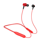 Suchawki Borofone sportowe Bluetooth BE29 Joyous czerwone do SONY Xperia M