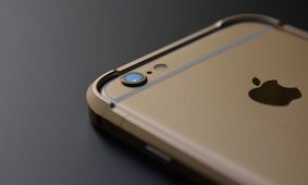 Pokrowiec etui bumper DEVILCASE złoty APPLE iPhone 7 / 2
