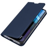 Pokrowiec etui book z podstawk� DuxDucis SkinPro granatowe do MOTOROLA Moto G9 Power