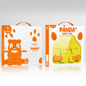 Pokrowiec etui Dux Ducis Panda żółte APPLE IPAD 9.7 2017 2018 / 9