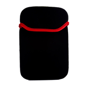 Pokrowiec etui Neopren czarno-czerwone do SAMSUNG Galaxy Tab 2 (7.0 cali)