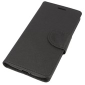 Pokrowiec etui z klapk na magnes Fancy Case czarne do ASUS Zenfone 5 Max