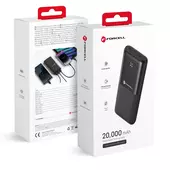 Power bank Forcell F-Energy S20k1 20000mah czarny do HUAWEI Y7 Prime 2018