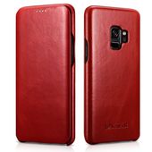 etui z klapk� Etui iCarer Vintage czerwony do APPLE iPhone XS