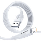 Kabel USB Joyroom Typ-C 1m 6A S-1060M12 biały do Google Pixel 7 Pro