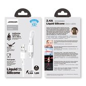 Kabel USB Joyroom USB - Lightning 2,4A 1,2 m S-1224N2 biały APPLE iPad 7 10.2 / 3