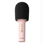 Mikrofon Joyroom do karaoke z gonikiem Bluetooth 5.0 1200mAh rowy do HTC Desire 22 pro