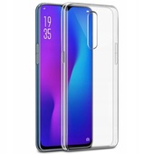 Pokrowiec silikonowe etui Back Case przeroczyste do Oppo RX17 Pro