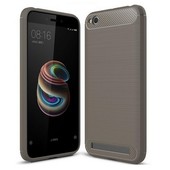 etui na ty� etui pancerne Karbon Case szare do Xiaomi Redmi 5A