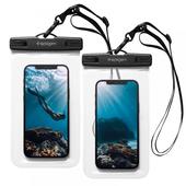 Pokrowiec etui wodoodporne Spigen A601 2-pack przeroczyste do SAMSUNG Galaxy Note 8