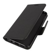 Pokrowiec etui z klapk na magnes Fancy Case czarne do SAMSUNG Galaxy S8+
