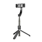 Statyw wysignik selfie Gimbal Teleskopowy jednoosiowy czarny do MOTOROLA Moto G50
