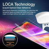 Szkło hartowane WHITESTONE DOME LG G7 ThinQ / 3