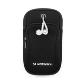 Pokrowiec Wozinsky opaska do biegania WABGR1 czarna Microsoft Lumia 640 Dual SIM / 2