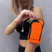 Pokrowiec Wozinsky opaska do biegania WABGR1 czarna Microsoft Lumia 640 Dual SIM / 6