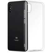 Pokrowiec silikonowe etui Back Case prze�roczyste do Xiaomi Mi 8 Pro