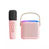 Mikrofon Zestaw karaoke LED Bluetooth Y1 rowy do Doogee Y6