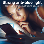 Szkło hartowane Anti-Blue Glue Xiaomi Redmi Note 9 / 7