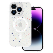 Pokrowiec etui Magnetic Splash Frosted Case biay do APPLE iPhone 11 Pro Max