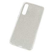 Pokrowiec etui z brokatem Bling Ombre srebrne do APPLE iPhone 11 Pro Max