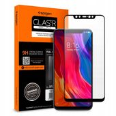 Szko hartowane Spigen Glass FC czarne do APPLE iPhone 13