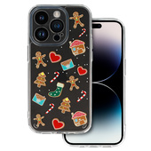 Pokrowiec etui �wi�teczne Christmas Case wz�r 2 Clear do APPLE iPhone 14