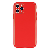 Pokrowiec etui silikonowe Luxury Case czerwone do APPLE iPhone 14 Plus