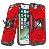 Pokrowiec etui pancerne Wozinsky Ring Armor czerwone do APPLE iPhone 15 Pro