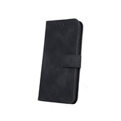 Pokrowiec etui z klapk na magnes Smart Velvet czarne do APPLE iPhone 15 Pro
