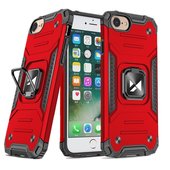 Pokrowiec etui pancerne Wozinsky Ring Armor czerwone do APPLE iPhone 15 Pro Max