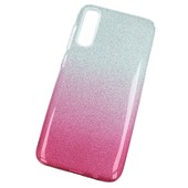 Pokrowiec etui z brokatem Bling Ombre różowe do APPLE iPhone 7