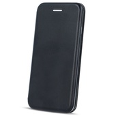 Pokrowiec etui z klapką Portfelowe Smart Diva czarne do APPLE iPhone 7