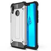 etui pancerne etui pancerne Armor Case srebrne do HUAWEI Y9 2019