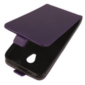 etui z klapk� z klapk� na magnes Prestige Slim Flexi fioletowe do ALCATEL U5