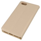 Pokrowiec etui z klapką Magnet Book złote APPLE iPhone 7 / 3