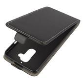 Pokrowiec z klapk na magnes Prestige Slim Flexi czarny do ASUS Zenfone 3 Max ZC520TL