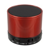 Głośnik Multimedialny Bluetooth metalowy LED czerwony do Coolpad Fancy Pro (E571)