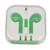 Suchawki stereo EarPhone MOTIVE zielone do APPLE iPhone 5c